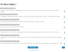 Tablet Screenshot of laotramujer.blogspot.com