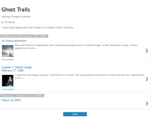 Tablet Screenshot of ghost-trails.blogspot.com