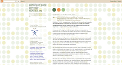 Desktop Screenshot of participar-para-prevenir.blogspot.com