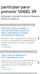Mobile Screenshot of participar-para-prevenir.blogspot.com