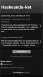 Mobile Screenshot of hackeando-net.blogspot.com