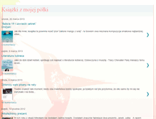 Tablet Screenshot of ksiazkizmojejpolki.blogspot.com