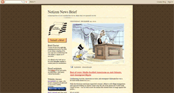 Desktop Screenshot of netizennewsbrief.blogspot.com