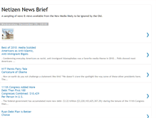 Tablet Screenshot of netizennewsbrief.blogspot.com