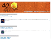 Tablet Screenshot of cuarenta-cero.blogspot.com