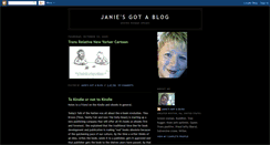 Desktop Screenshot of janiesgotablog.blogspot.com