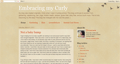 Desktop Screenshot of embracingmycurly.blogspot.com