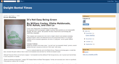 Desktop Screenshot of dwightbentel.blogspot.com