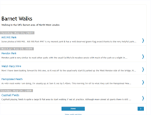 Tablet Screenshot of barnetwalks.blogspot.com
