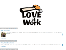 Tablet Screenshot of loveatworkincostarica.blogspot.com