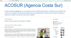 Desktop Screenshot of costasuragencia.blogspot.com