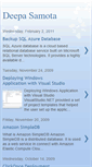 Mobile Screenshot of deepasamota.blogspot.com