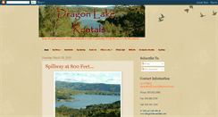 Desktop Screenshot of dragonlakerentals.blogspot.com