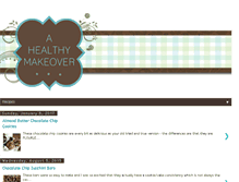 Tablet Screenshot of ahealthymakeover.blogspot.com