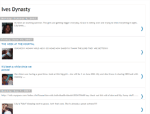 Tablet Screenshot of ivesdynasty.blogspot.com
