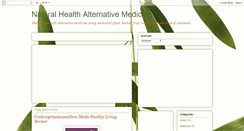 Desktop Screenshot of nature-medical.blogspot.com