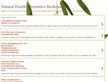 Tablet Screenshot of nature-medical.blogspot.com