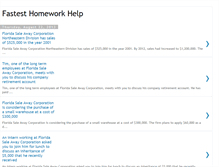 Tablet Screenshot of fastest-homework-help.blogspot.com