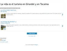 Tablet Screenshot of lavidaesleturismoengirardot.blogspot.com
