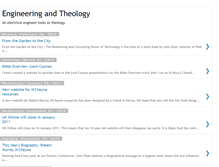 Tablet Screenshot of engineeringandtheology.blogspot.com