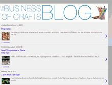 Tablet Screenshot of businessofcrafts.blogspot.com