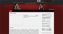 Desktop Screenshot of michaeljacksonmania.blogspot.com