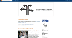 Desktop Screenshot of carrefourartdigital.blogspot.com
