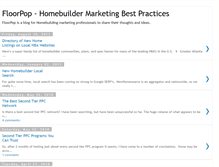 Tablet Screenshot of floorpop.blogspot.com