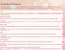 Tablet Screenshot of emmasendeavors.blogspot.com
