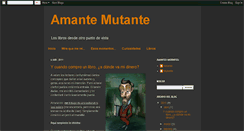 Desktop Screenshot of amantemutante.blogspot.com