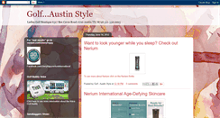 Desktop Screenshot of golfaustinstyle.blogspot.com