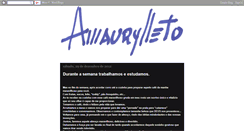 Desktop Screenshot of amauryneto.blogspot.com