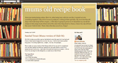 Desktop Screenshot of mumsoldrecipebook.blogspot.com