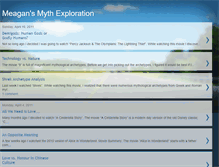 Tablet Screenshot of meaganb1myth.blogspot.com