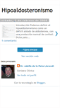 Mobile Screenshot of hipoaldosteronismo.blogspot.com