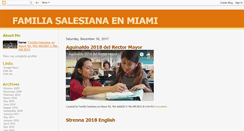 Desktop Screenshot of familiasalesianamiami.blogspot.com