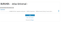 Tablet Screenshot of burundi1.blogspot.com