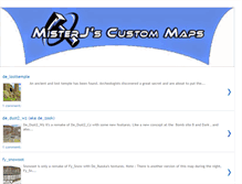 Tablet Screenshot of misterjsmaps.blogspot.com