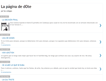 Tablet Screenshot of doteblog.blogspot.com