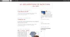 Desktop Screenshot of batritinha.blogspot.com