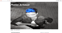 Desktop Screenshot of msmiesharoshawn.blogspot.com