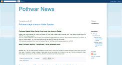 Desktop Screenshot of pothwarnews.blogspot.com