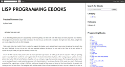 Desktop Screenshot of lispebooks.blogspot.com