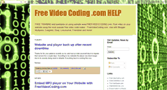 Desktop Screenshot of freevideocoding.blogspot.com