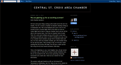 Desktop Screenshot of centralstcroixareachamber.blogspot.com