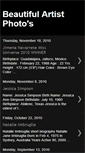 Mobile Screenshot of beautifulartistsexy.blogspot.com