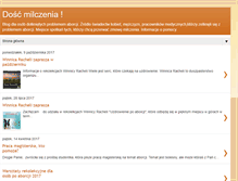 Tablet Screenshot of doscmilczenia.blogspot.com