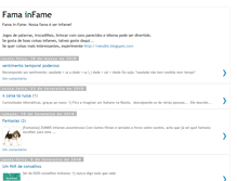Tablet Screenshot of famainfame.blogspot.com