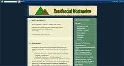 Desktop Screenshot of montenebro.blogspot.com