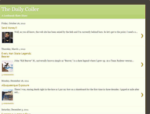 Tablet Screenshot of dailycoiler.blogspot.com